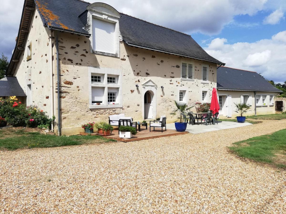 La Haye Georget Acomodação com café da manhã Feneu Exterior foto